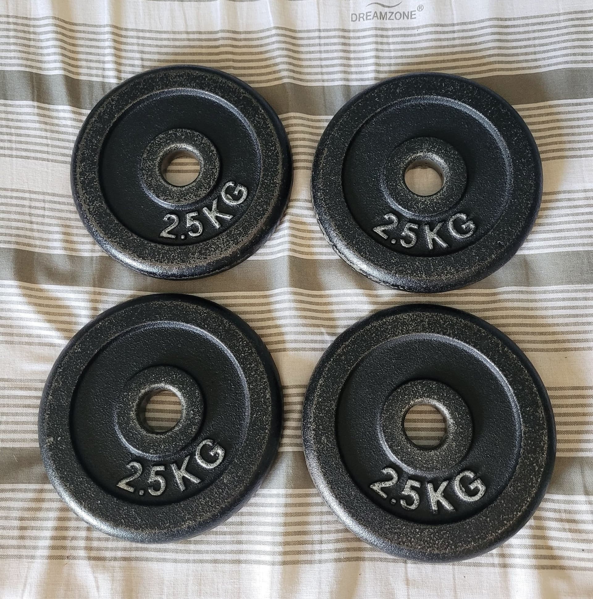 Viktskivor 2,5 kg, 4 stycken