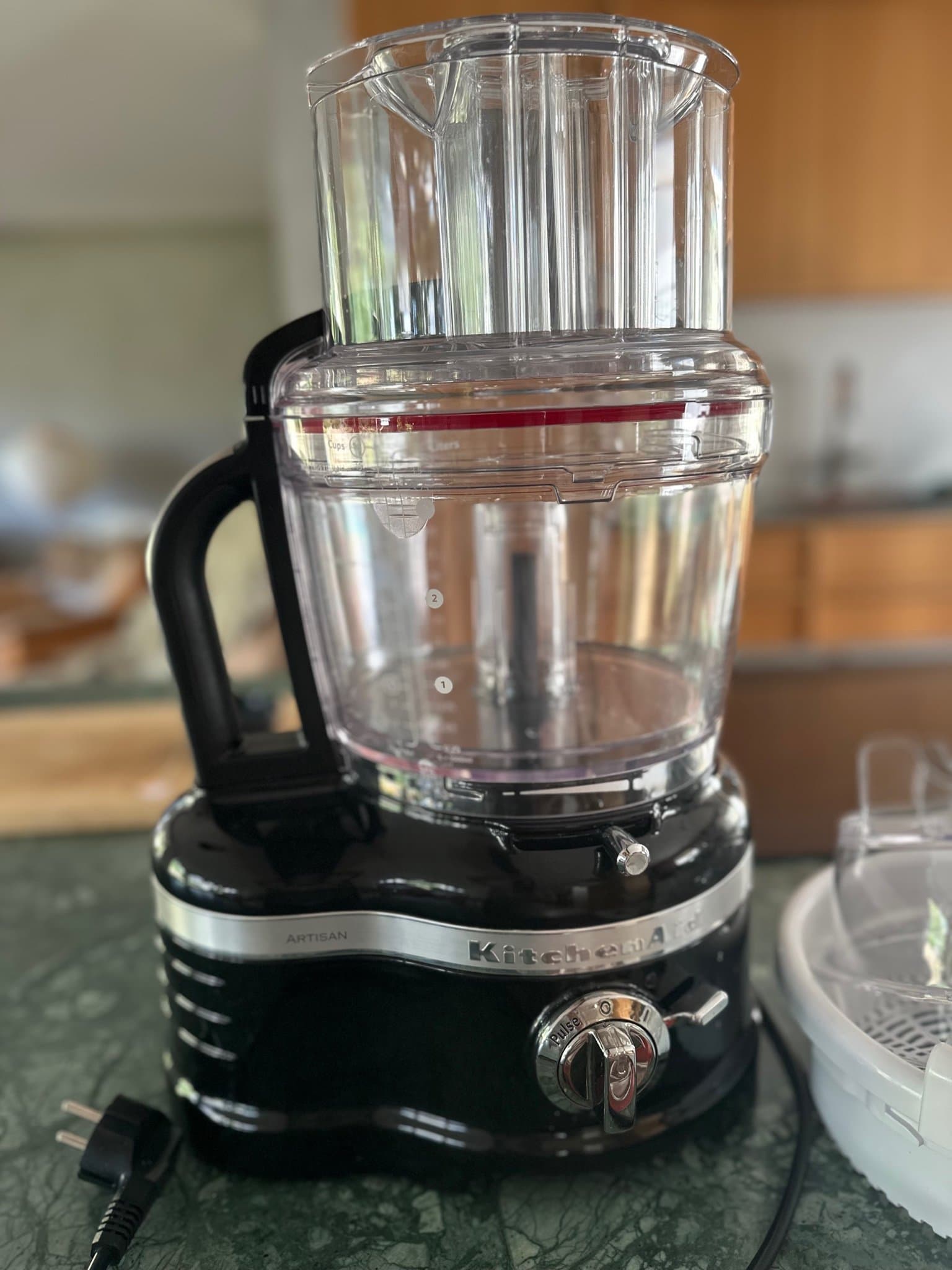 Kitchen aid artisan svart som ny modell 5KFP1644 foodprocessor matberedare