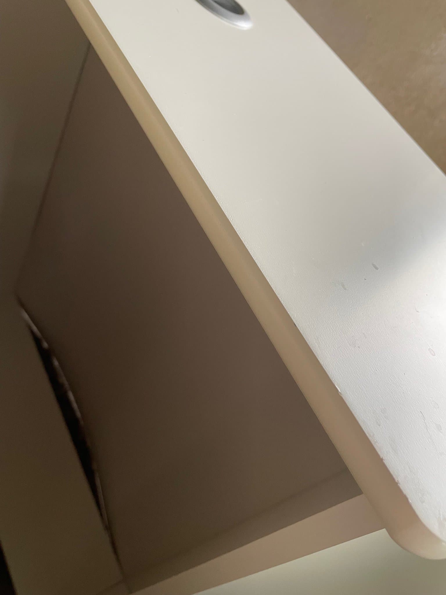 Vit Sängram med lådor, 90x200 cm