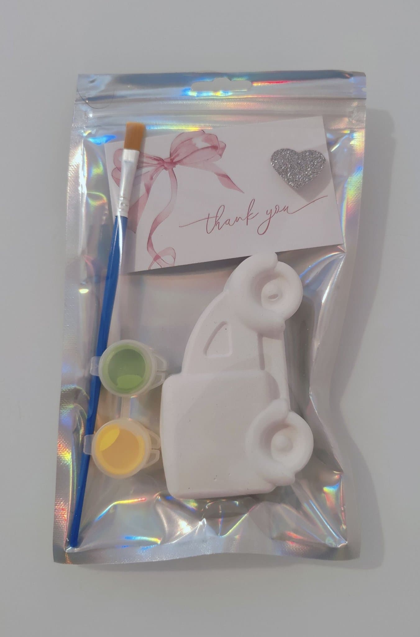 Paint Your Own Plaster Car (handmade)