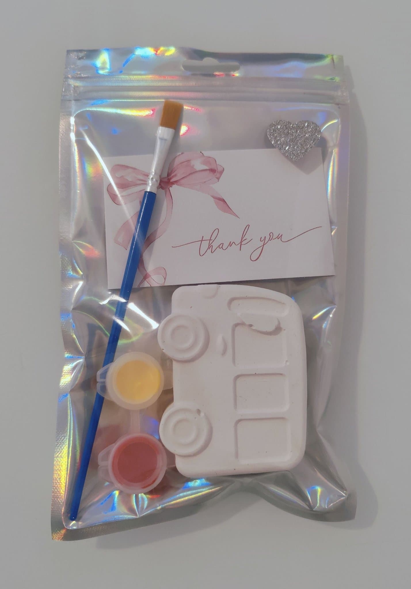 Paint Your Own Plaster Bus (handmade)