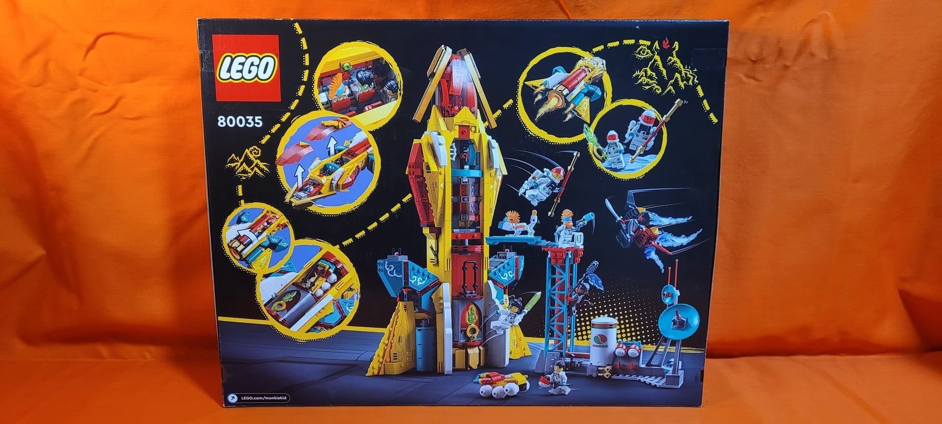 LEGO Monkie Kid™ "80035 - Monkie Kid's Galaktiska Utforskare" (NY & OÖPPNAD)