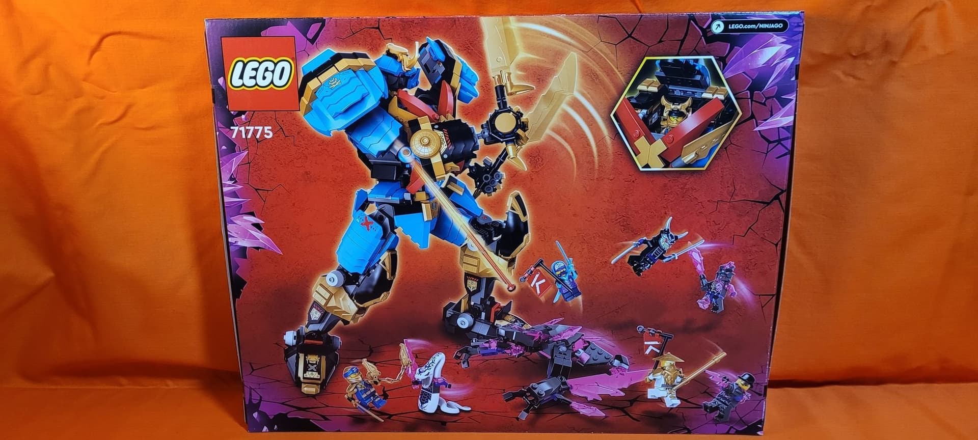 LEGO NINJAGO® "71775 - Nya's Samurai X-Robot" (NY & OÖPPNAD)