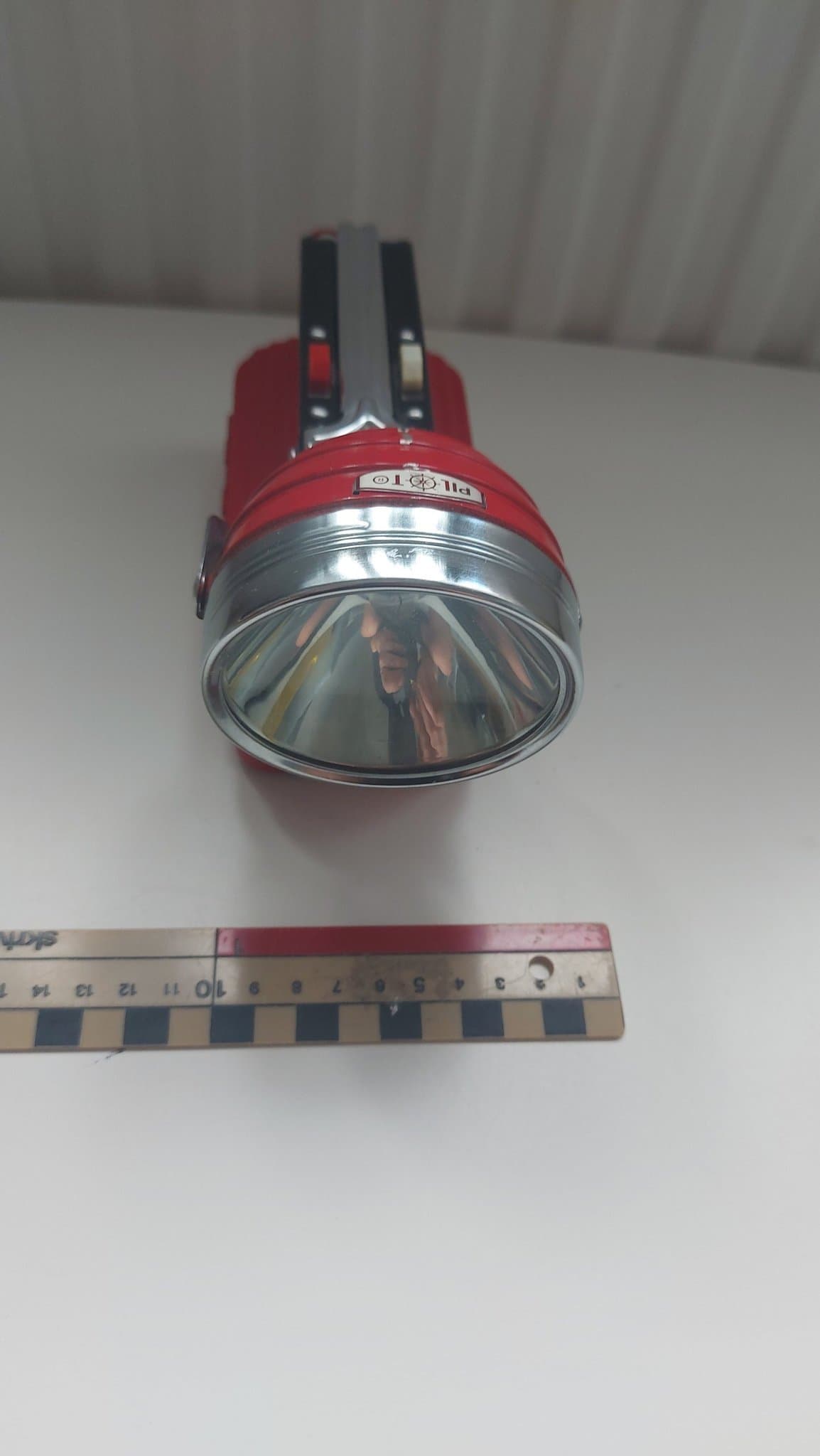 Pilot ficklampa, röd