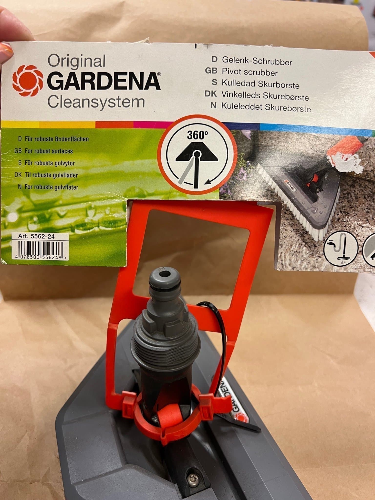 Gardena Cleansystem Skurborste