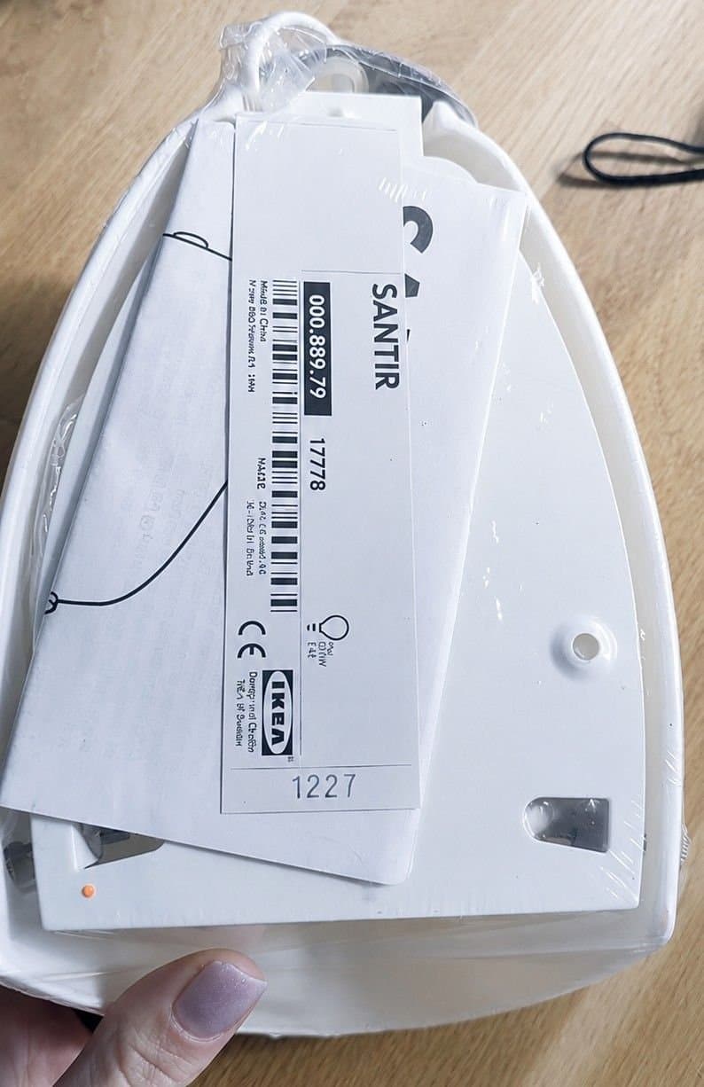 IKEA NULGE vägglampa – ny i förpackning