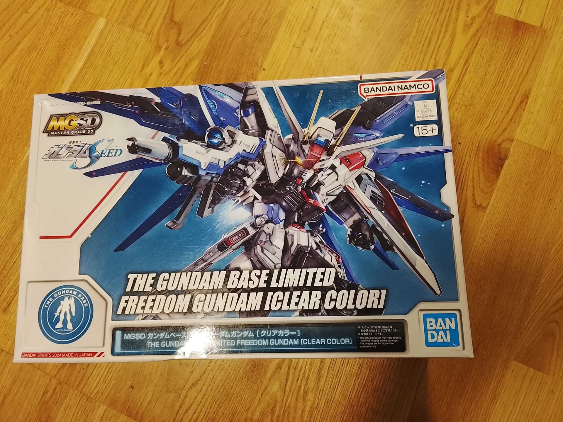 Bandai Namco MGSD Freedom Gundam Clear Color