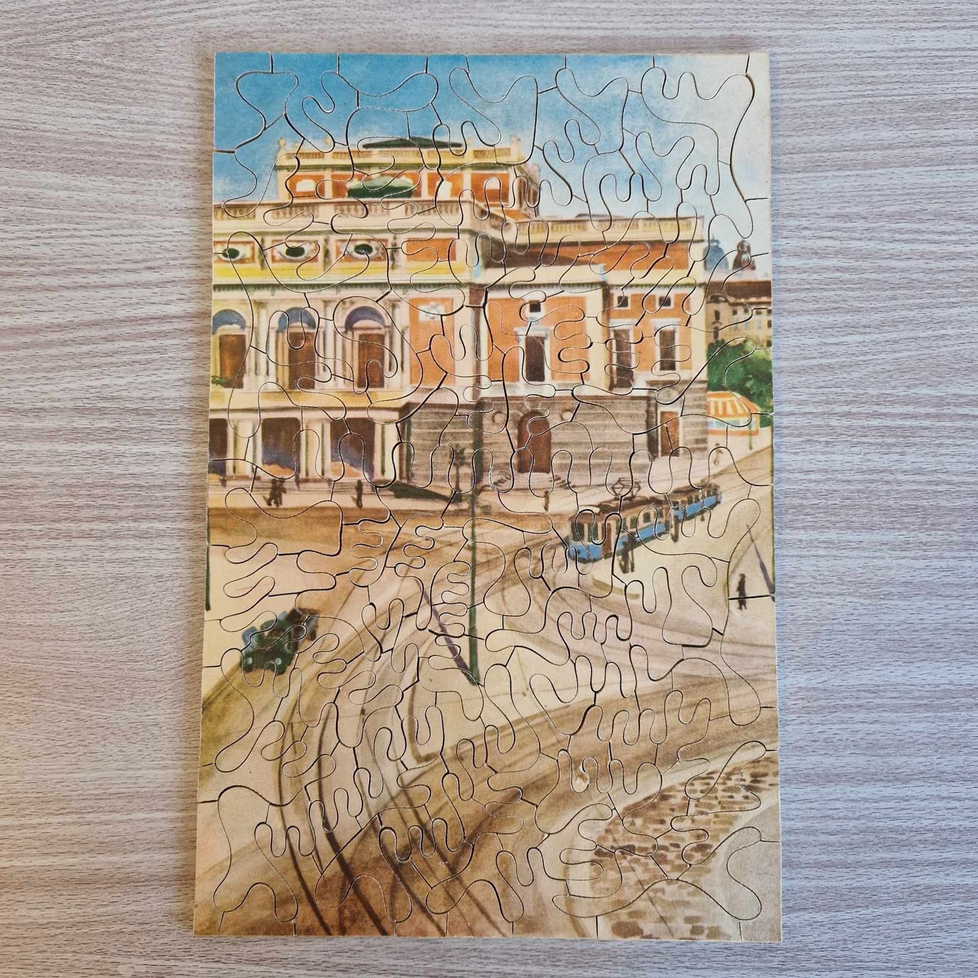 Puzzle Operan i Stockholm 200 Piece Wooden Puzzle Complete with Box