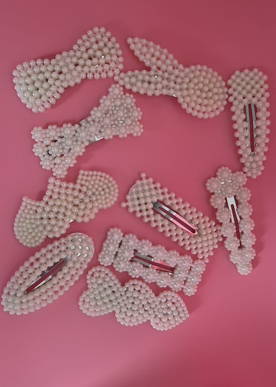 10 pcs Fashion Pearl Hair clips