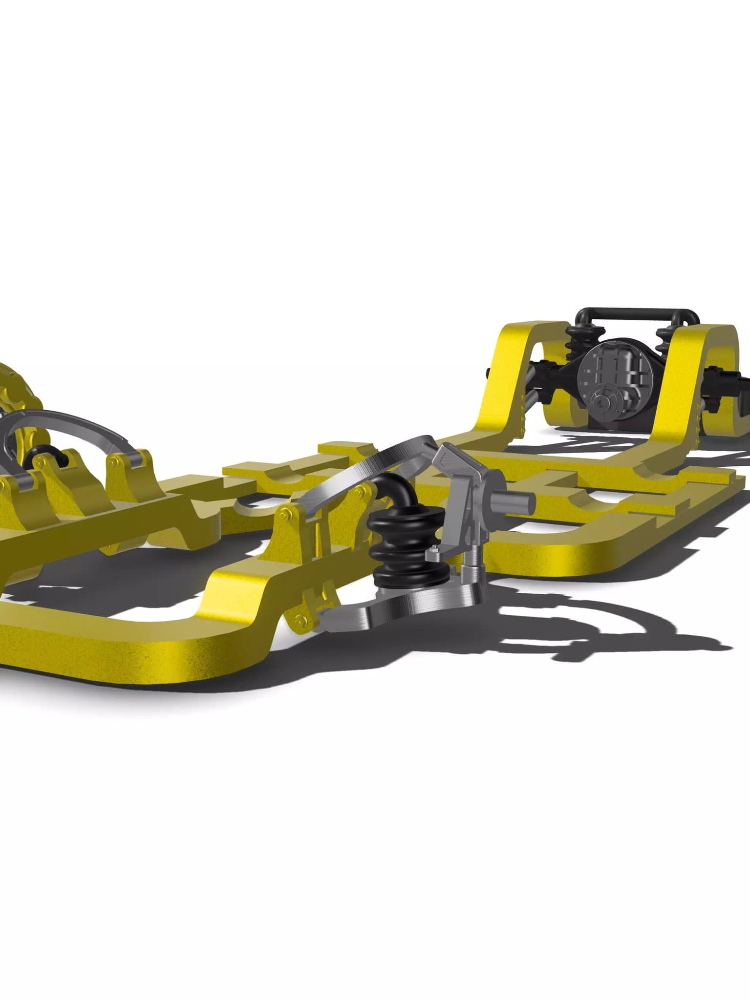 1/24 & 1/25 Bagged Chassis Curved Low Profile