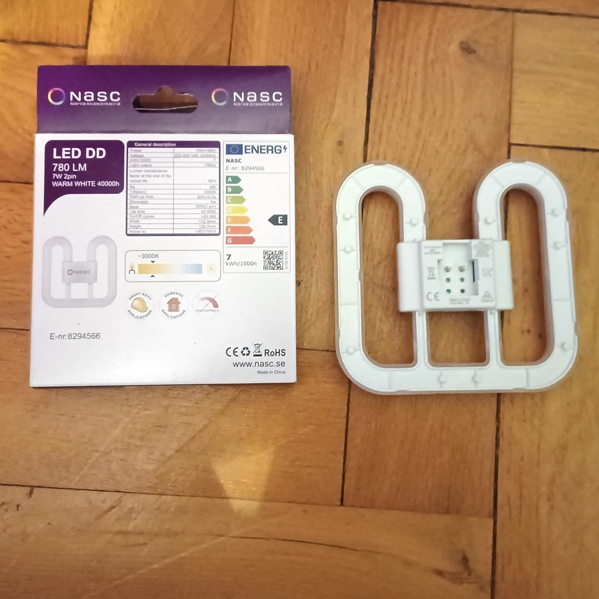 LED-lampa Onasc LED DD 7W