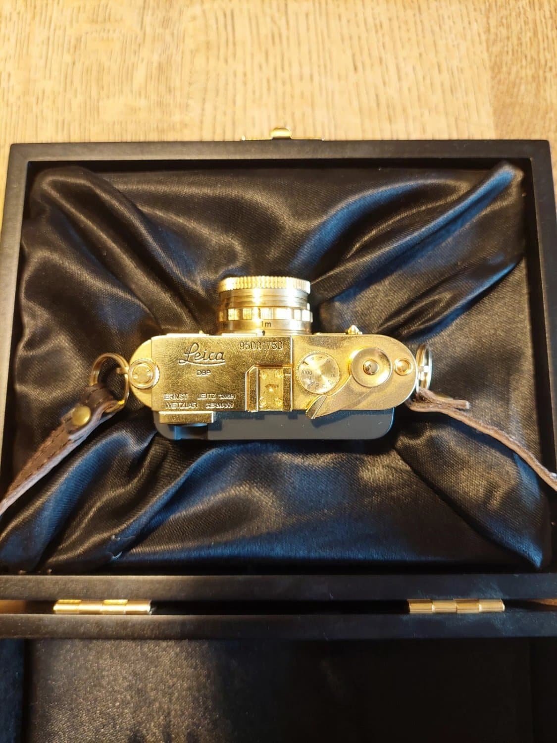 Leica DBP Ernst Leitz GmbH Wetzlar I Minox M3 Plus Gold Rare