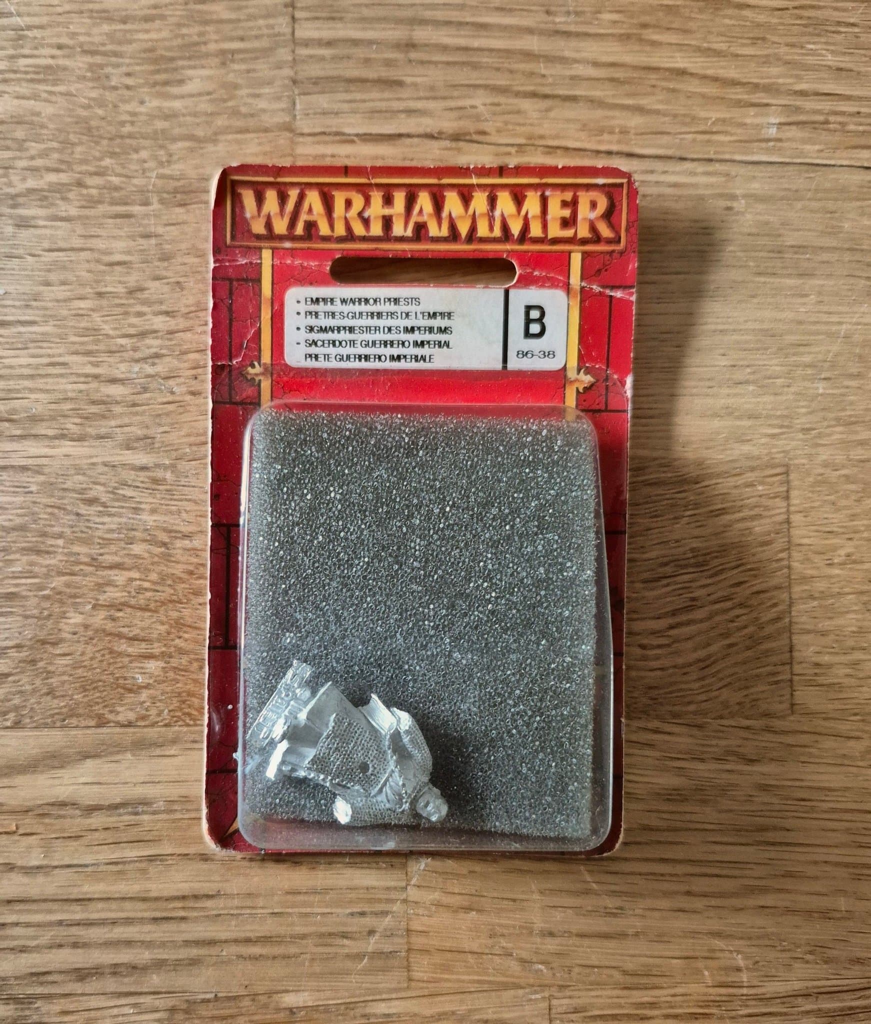 OOP SEALED Warrior Priest of Sigmar - The Empire - Warhammer Fantasy
