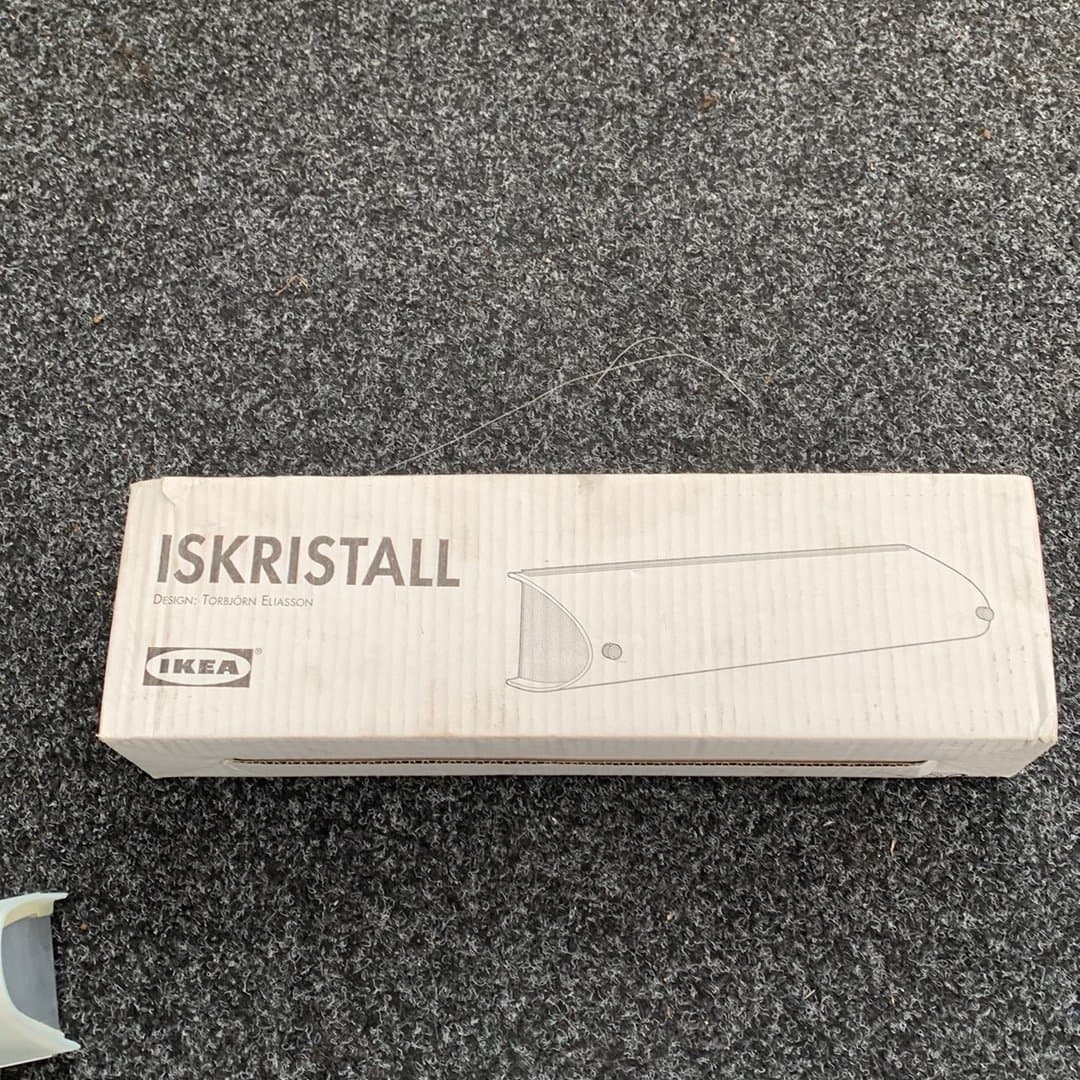 IKEA ISKRISTALL Vägglampa