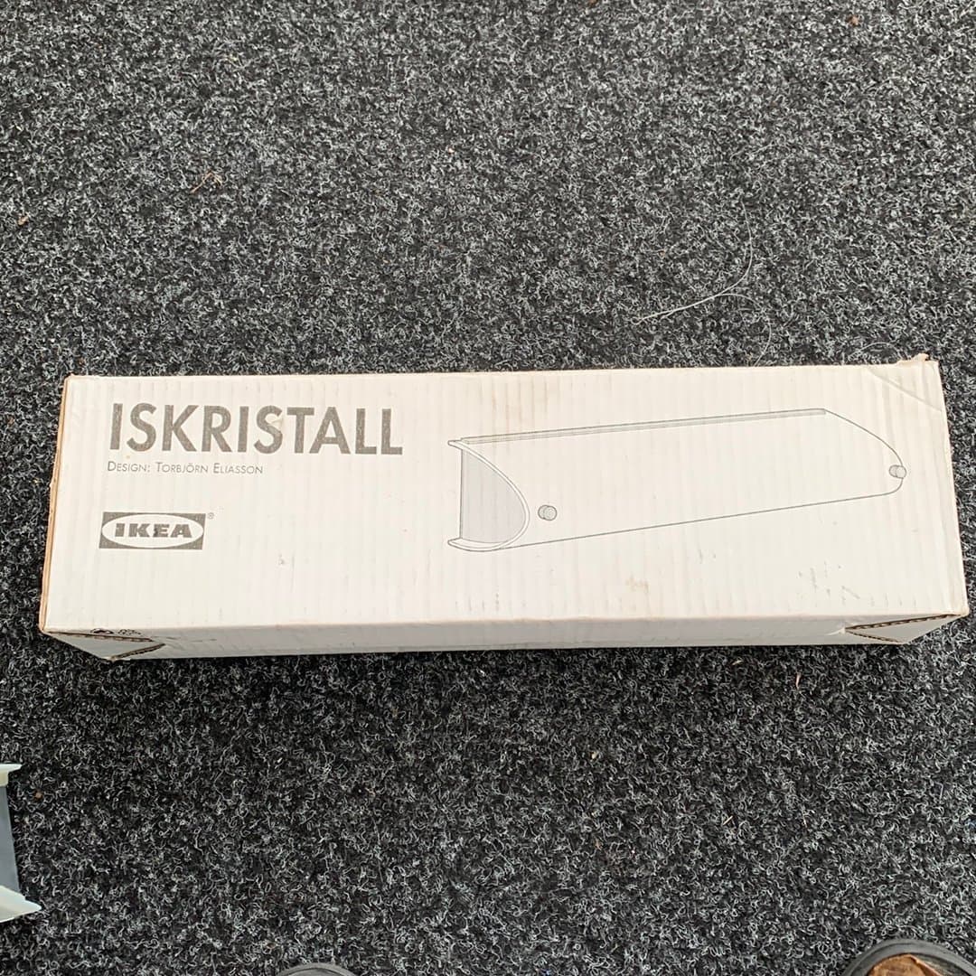 IKEA ISKRISTALL Vägglampa