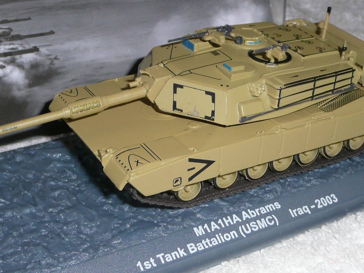Modellbil Tank Stridsvagn USA M1A1 Abrams