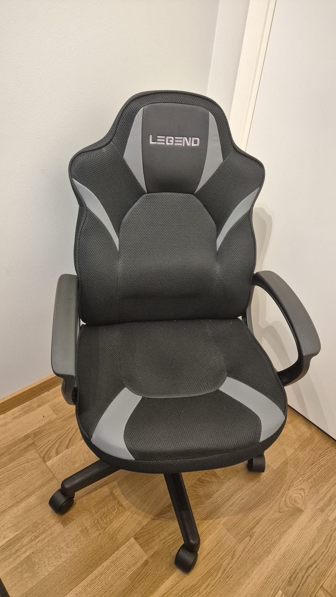 Gamingstol "Legend" svart och grå