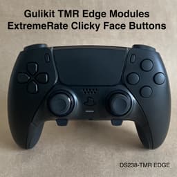 Custom Design PS5 Dualsense Edge med TMR joysticks, Clicky Front-Buttons