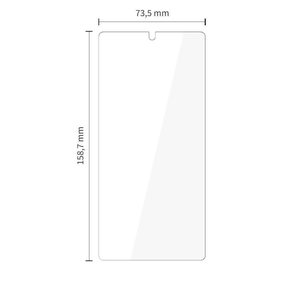 2st Samsung Galaxy S25 Ultra 9H Härdat Glas Skärmskydd - Tech-Protect