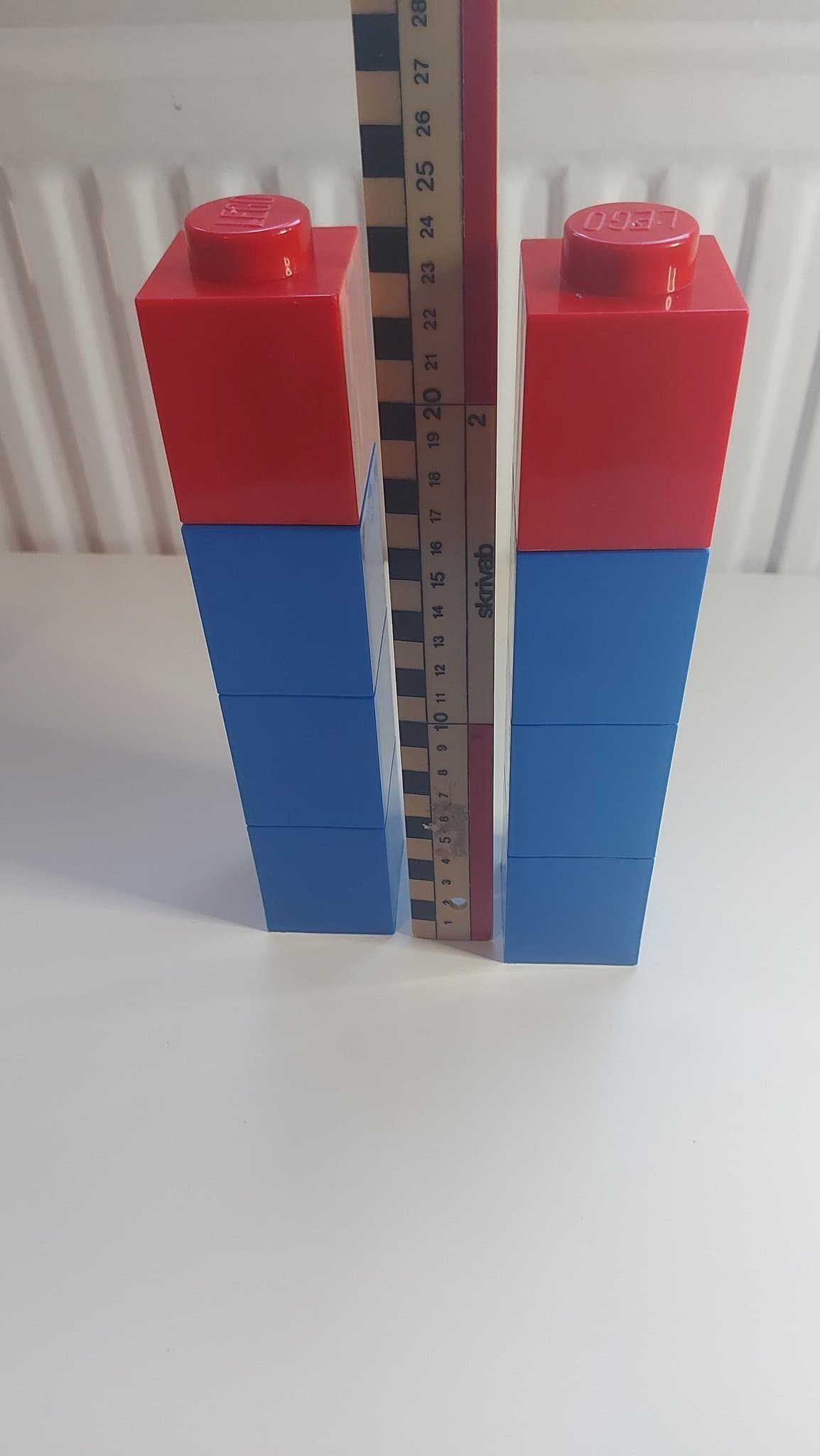 LEGO licensierade stora klossflaskor Made in Denmark – Dekorativa &