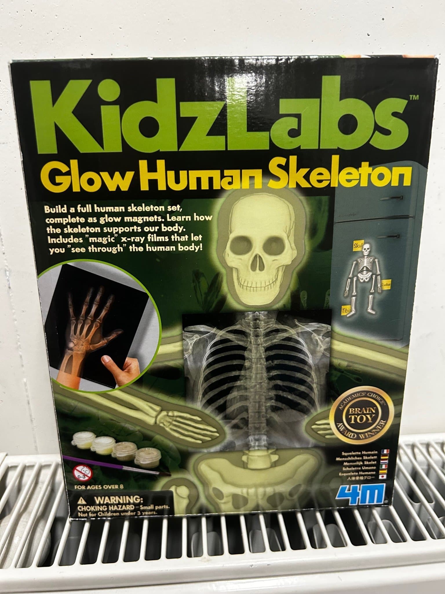 KidzLabs Glow Human Skeleton Byggsats