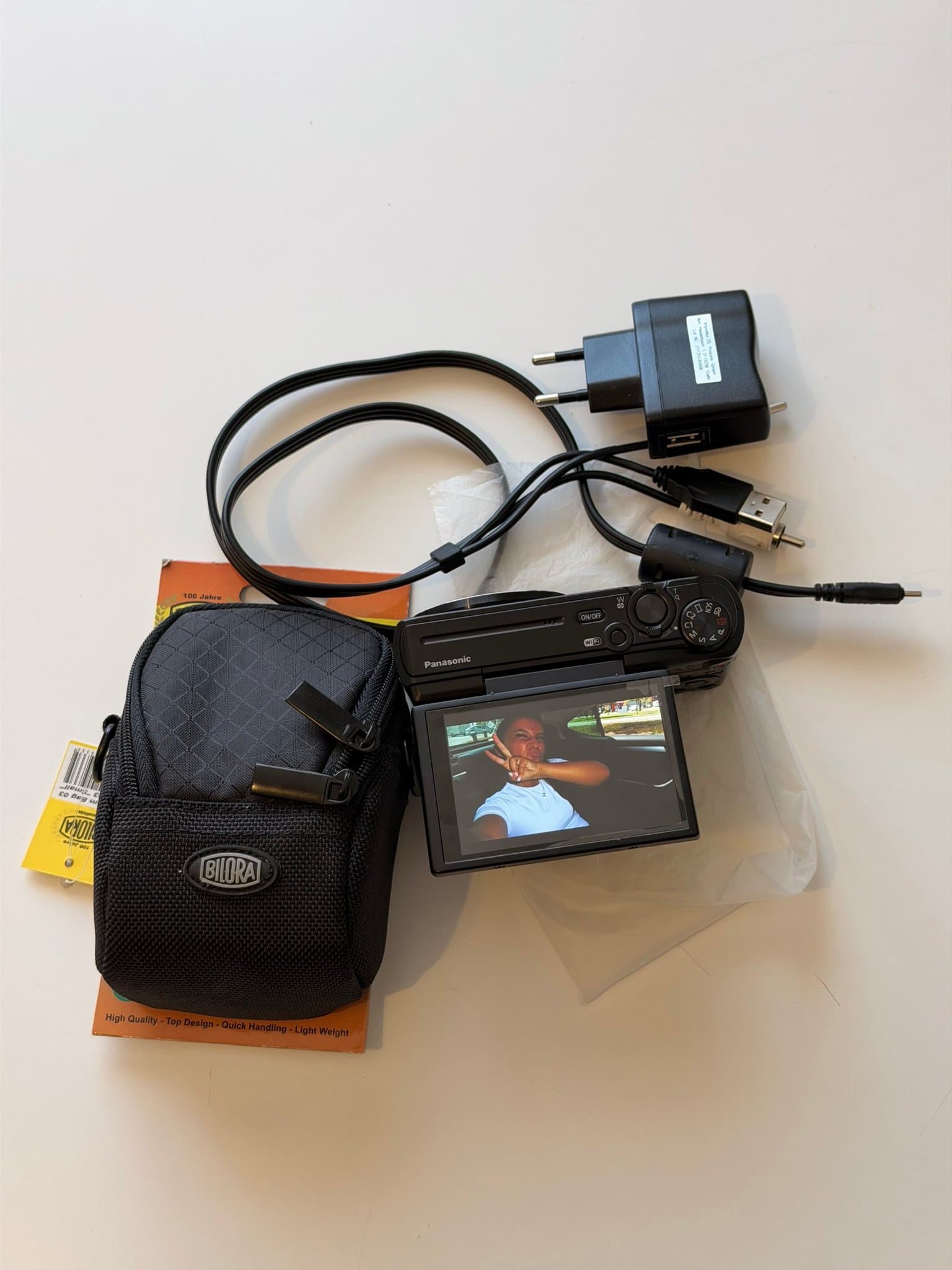 Panasonic Lumix DMC-TZ57 – 16 MP, 20x Optisk Zoom – Komplett Paket