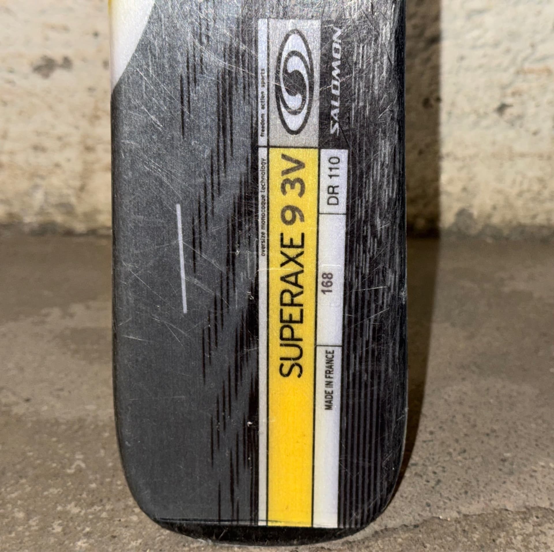 Salomon Superaxe 9 3V carvingskidor (168 cm)