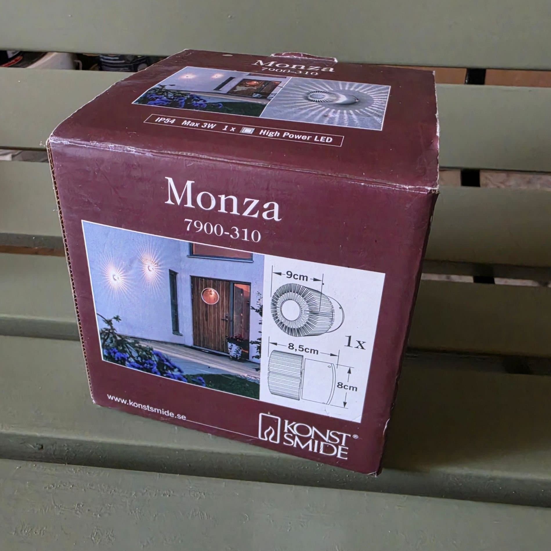 Konstsmide Monza 7900-310 LED-vägglampa