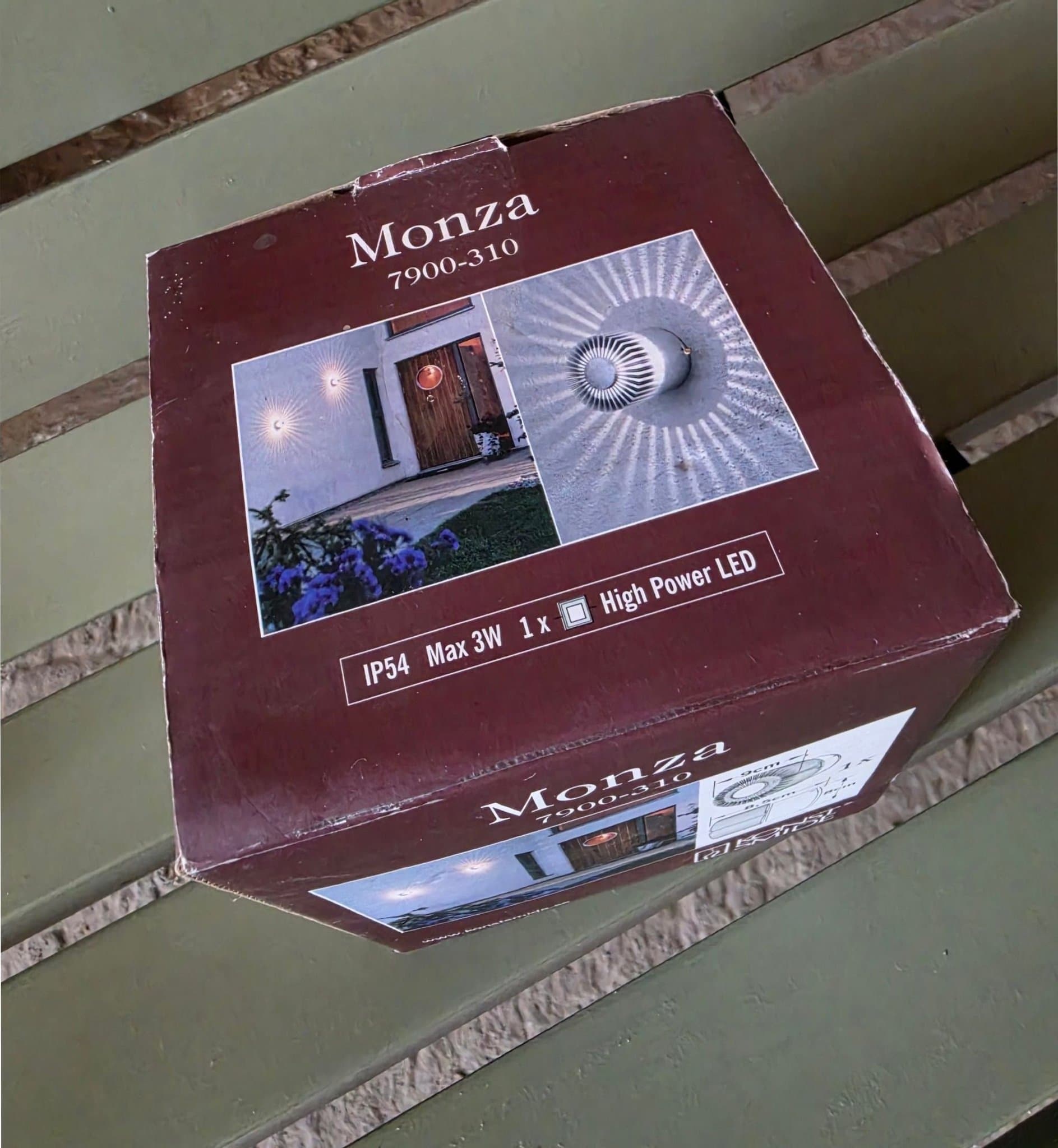 Konstsmide Monza 7900-310 LED-vägglampa