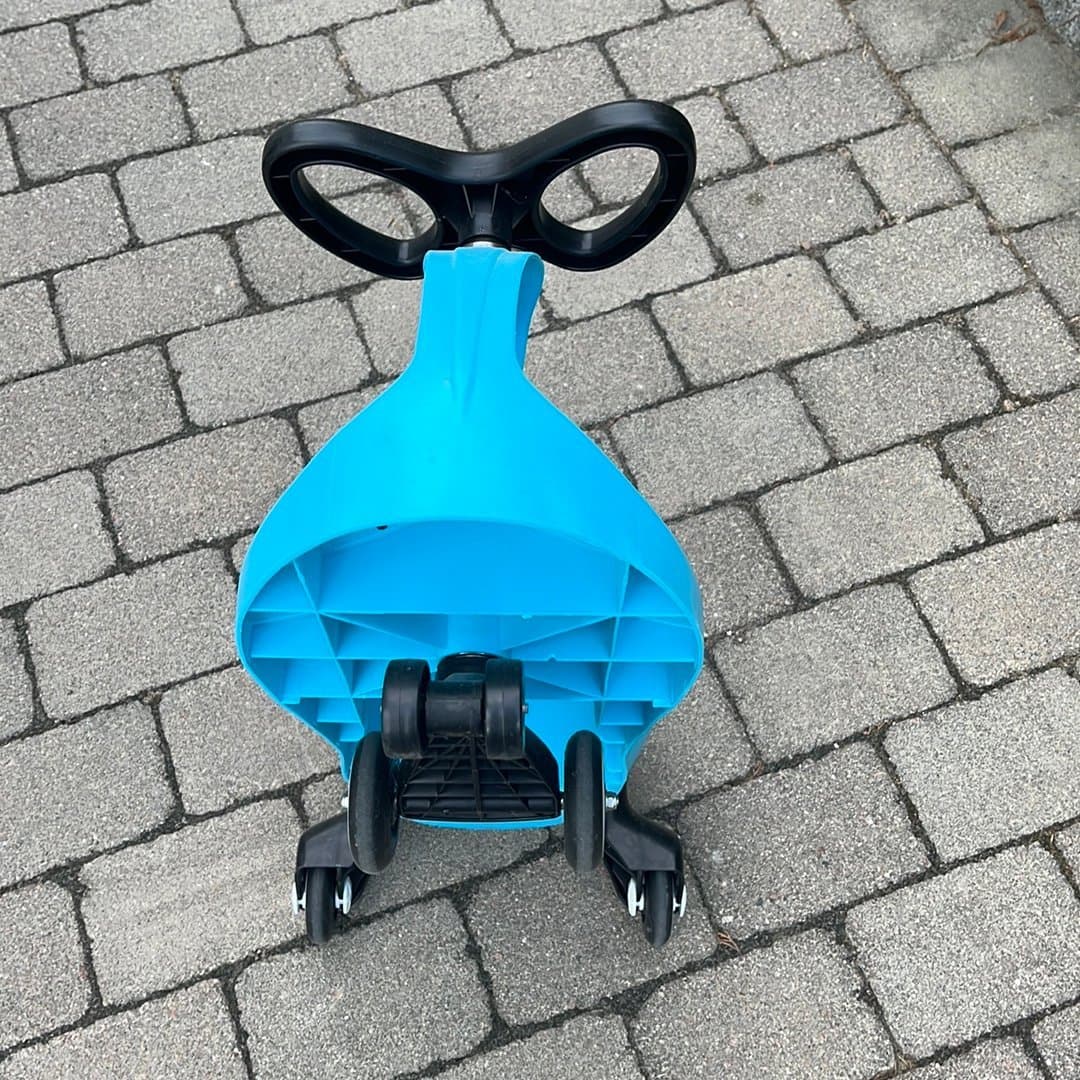 Blå åkbil för barn