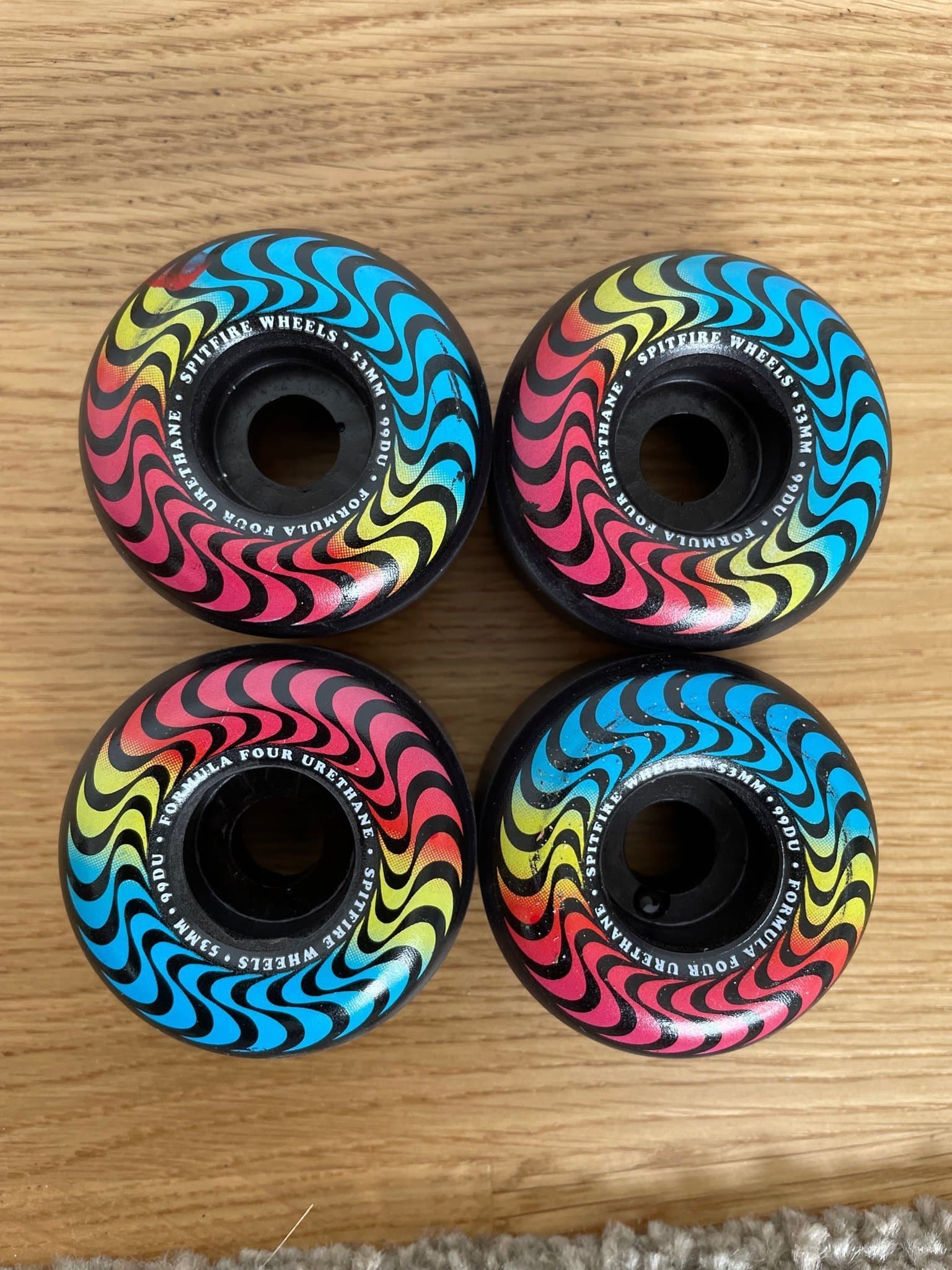 Spitfire Formula Four Urethane Skateboardhjul 53mm