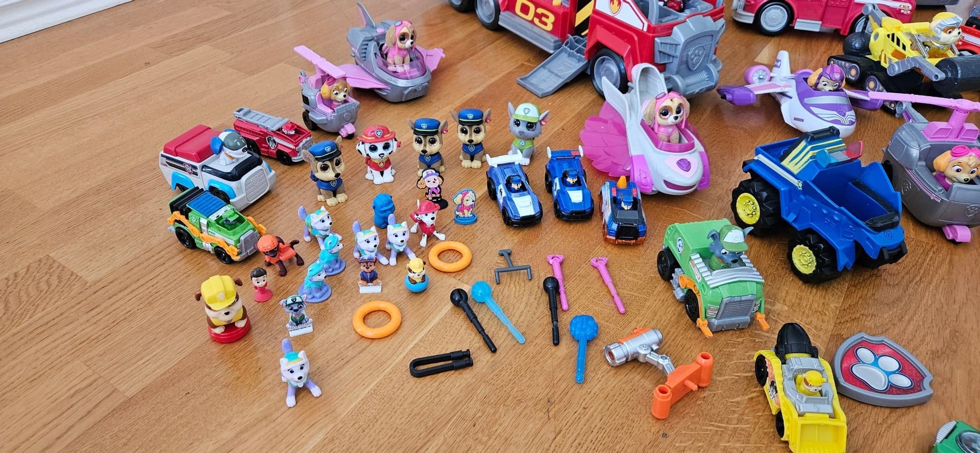 Paw Patrol Stor Samling Fordon och Figurer