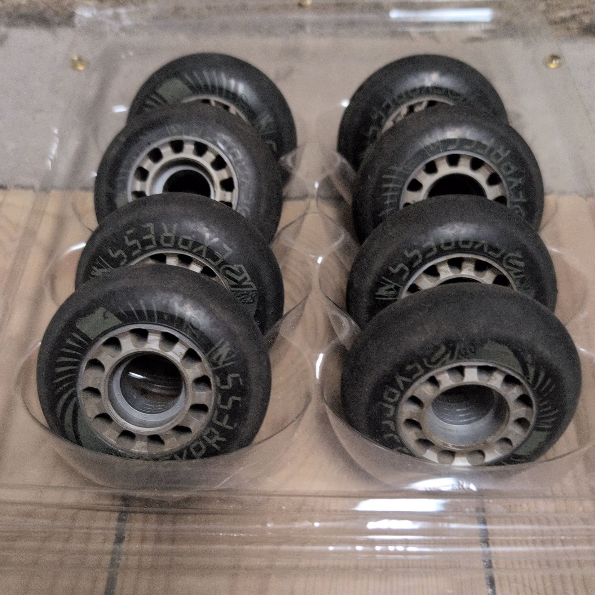 Komplett set med 8 inlines-hjul från K2!