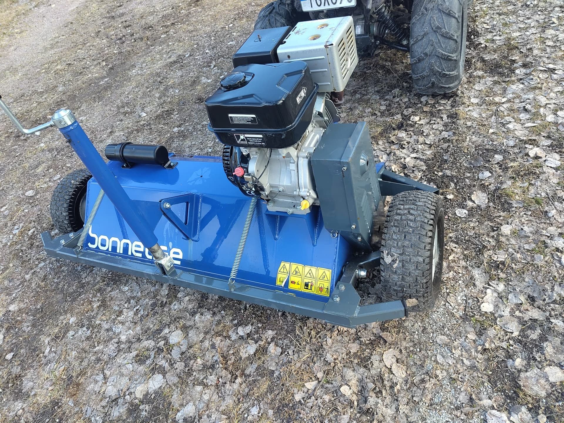 Bonnet ATV Klippaggregat 120 cm – 2024 – Sparsamt använd – Moms avdragsgill