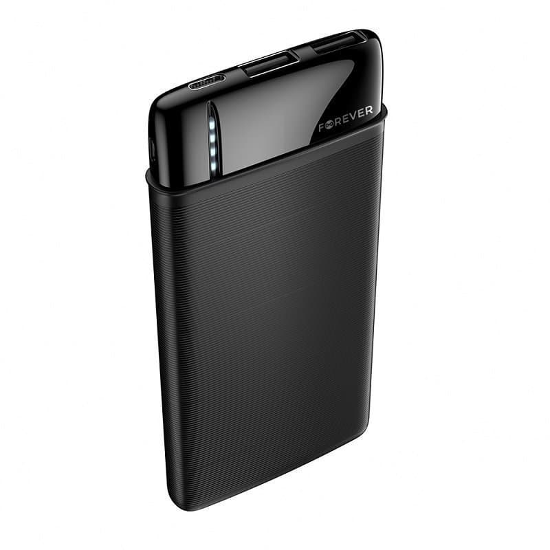 5000mAh Forever Powerbank till Mobiltelefoner & Surfplattor Svart