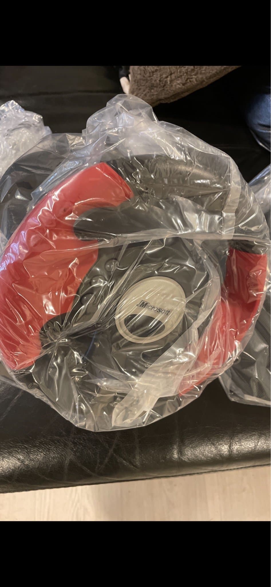 Microsoft SideWinder Force Feedback Wheel - Komplett i originalkartong - Nyskick