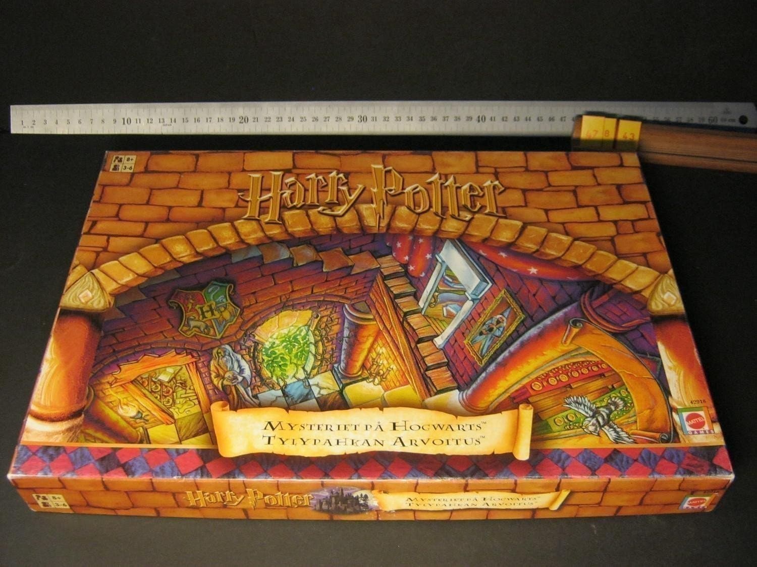 Harry Potter, Mysteriet på Hogwarts, Mattel 2001, Komplett f-mf/mf