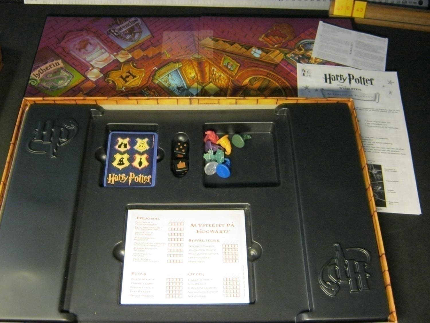Harry Potter, Mysteriet på Hogwarts, Mattel 2001, Komplett f-mf/mf