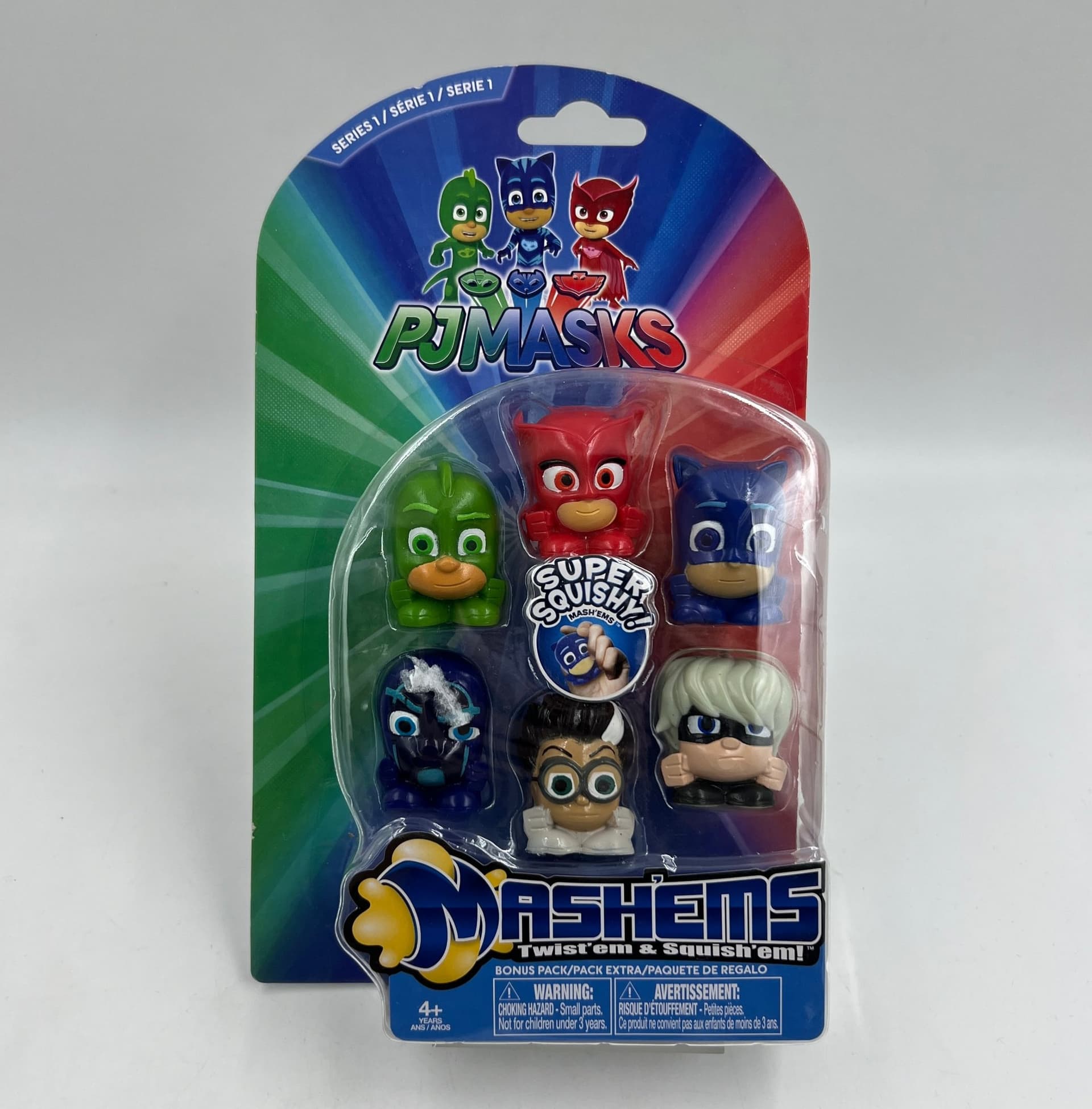 PJ Masks Mashems Serie 1 Super Squishy Nytt Inplastat