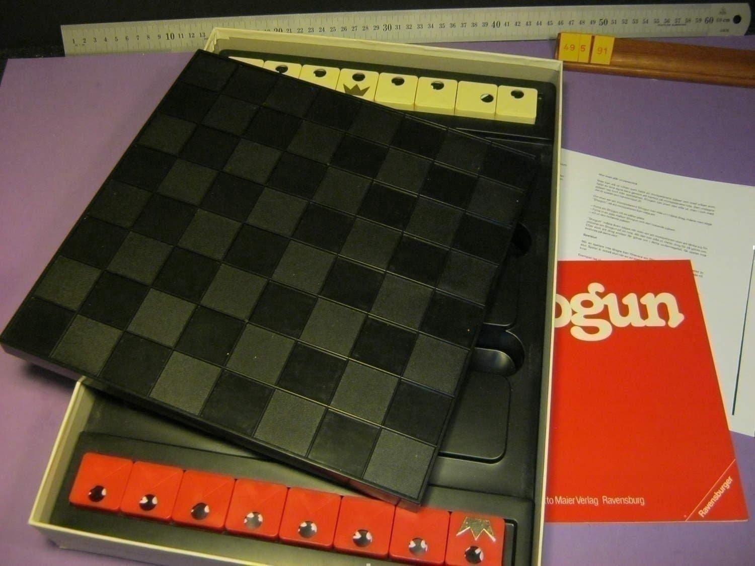 Shogun, stora asken, Ravensburger 1979, Komplett