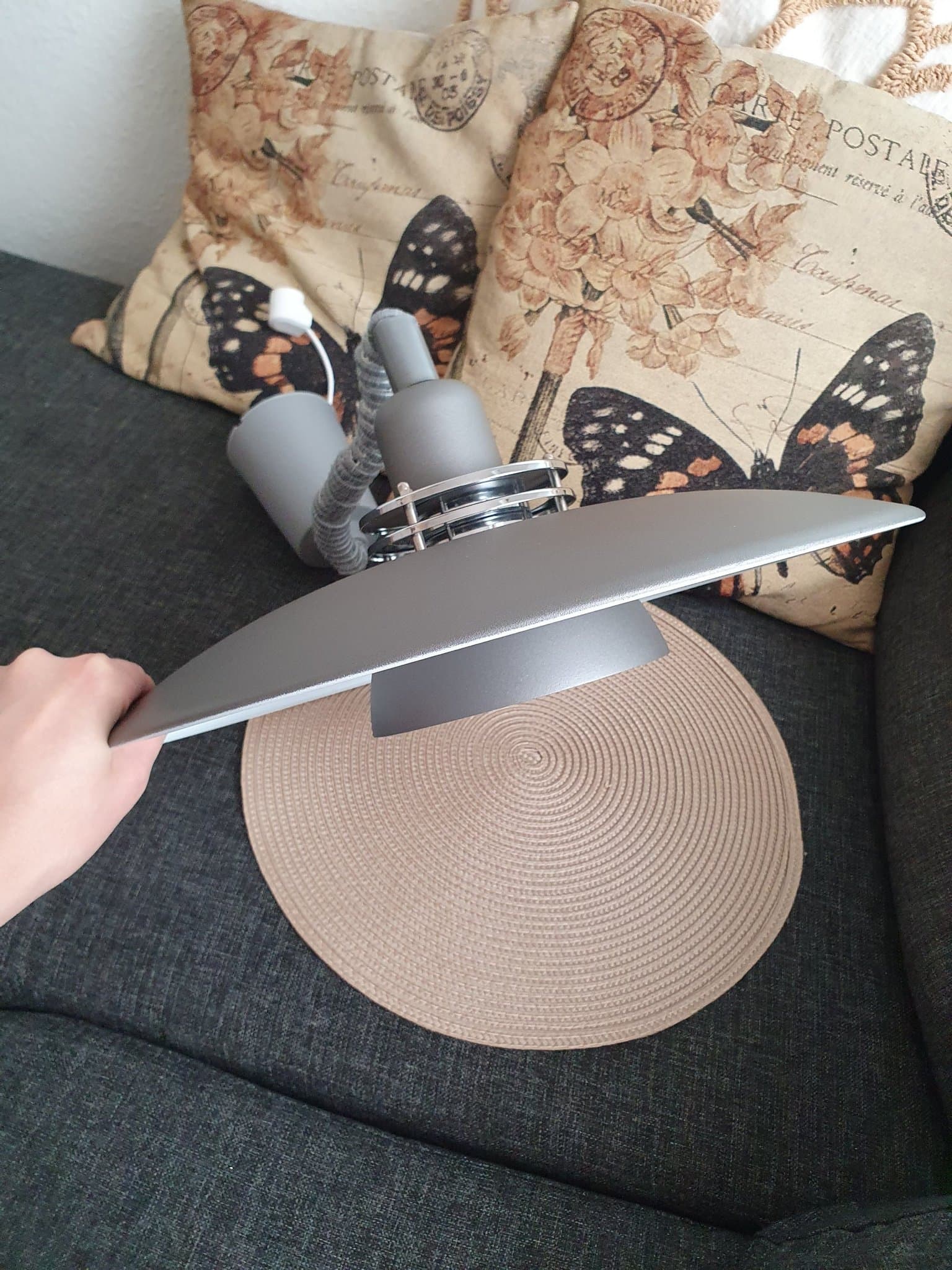 Retro taklampa Belid sent 1900-tal