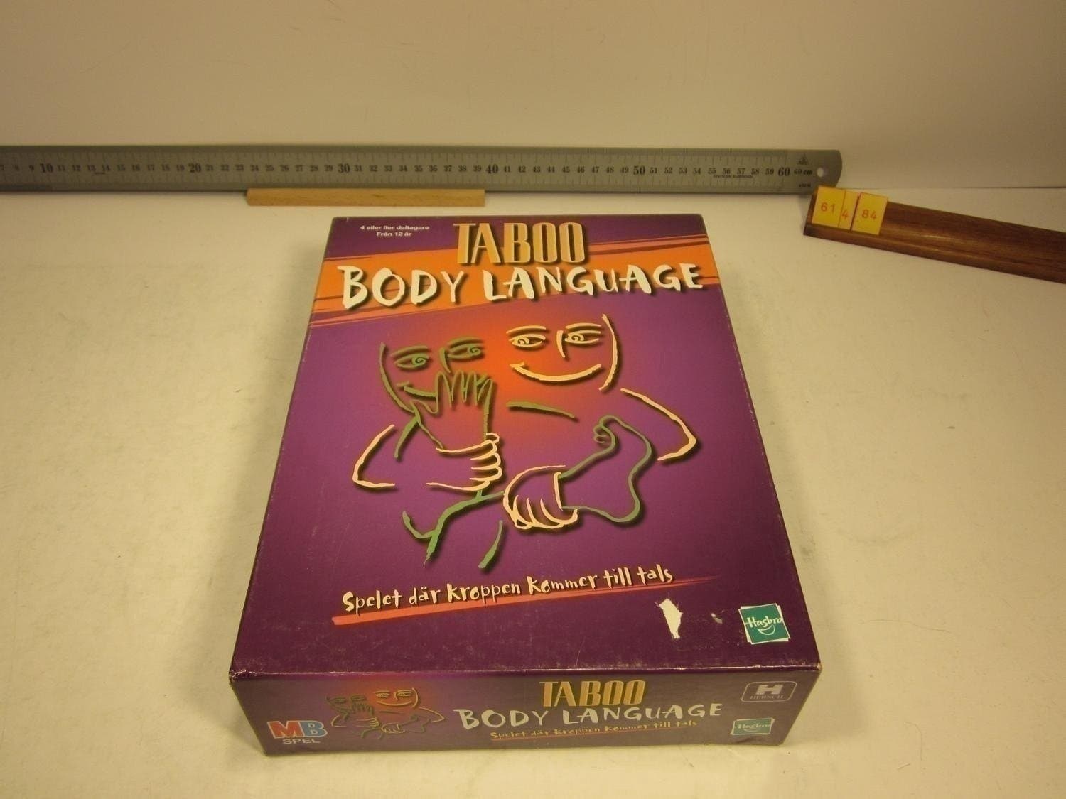 Taboo Body Language, MB Hasbro 2000, Komplett f-mf/mf