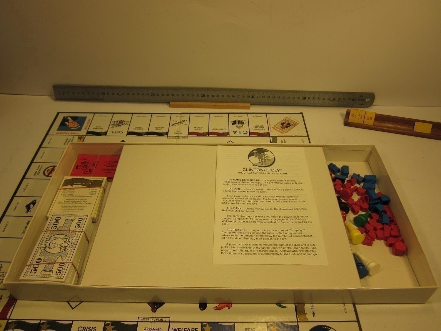 Clintonopoly, 1995, Mycket fint skick