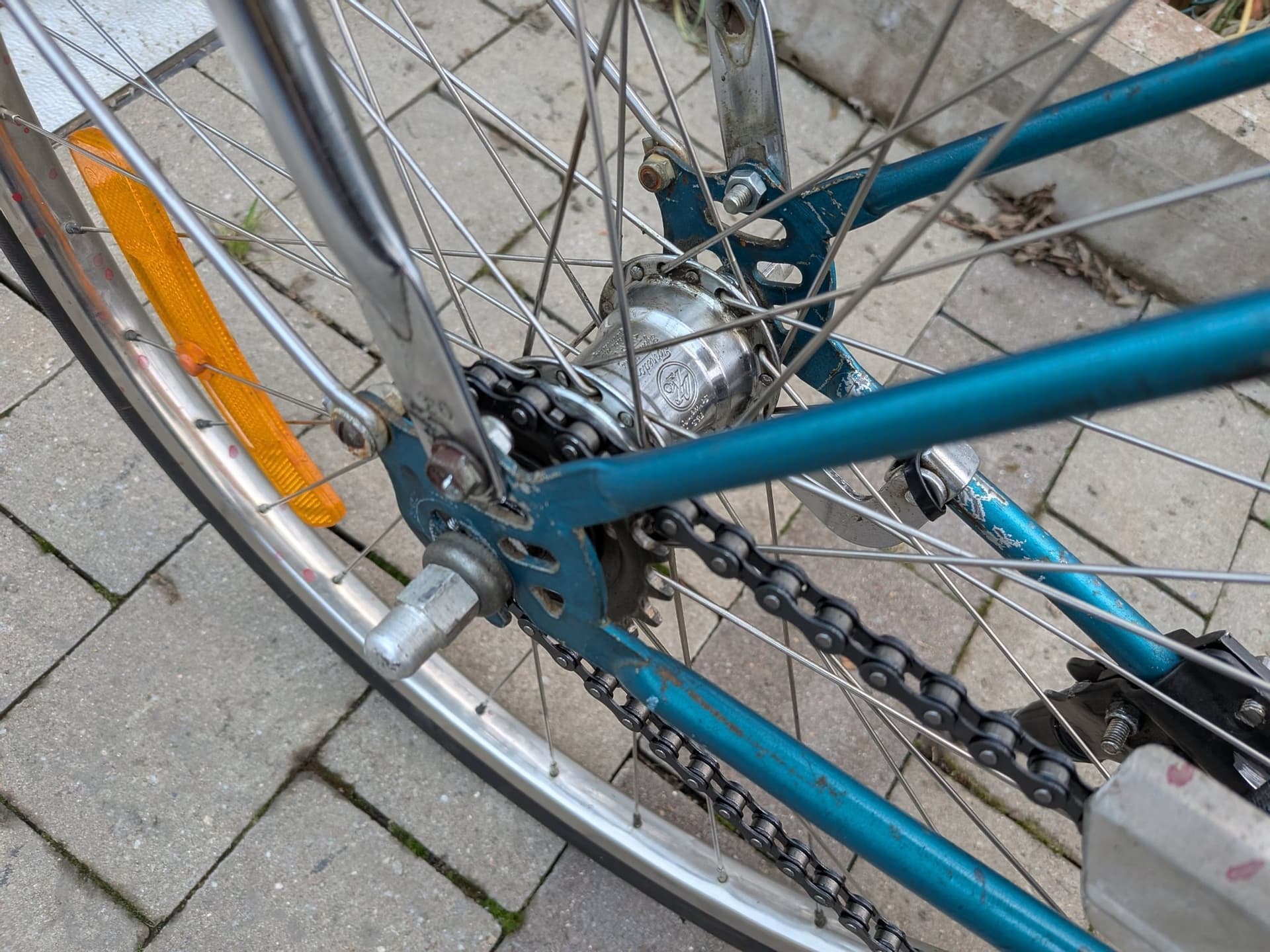 Komplett servad Crescent herrcykel oväxlad 26 tum