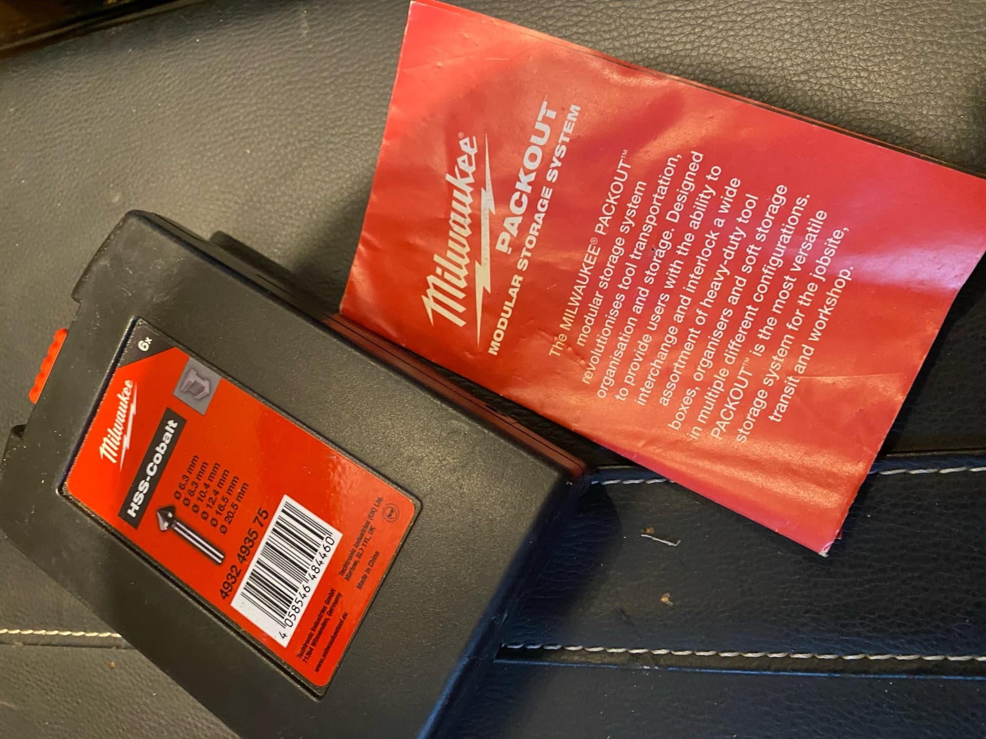 Milwaukee HSS-Kobolt försänkare set