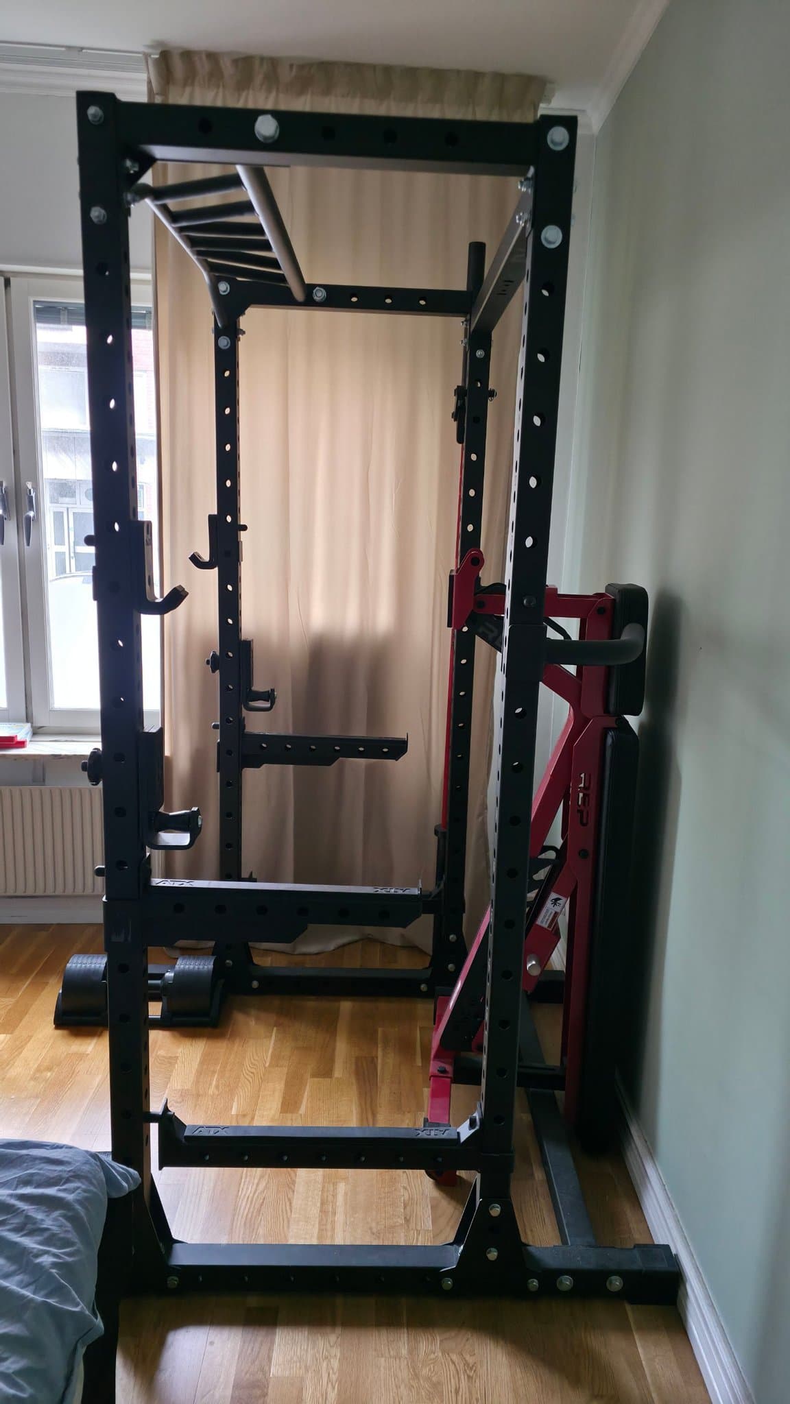 Komplett powerrack/styrketräningsstation ATX-650 med attachments