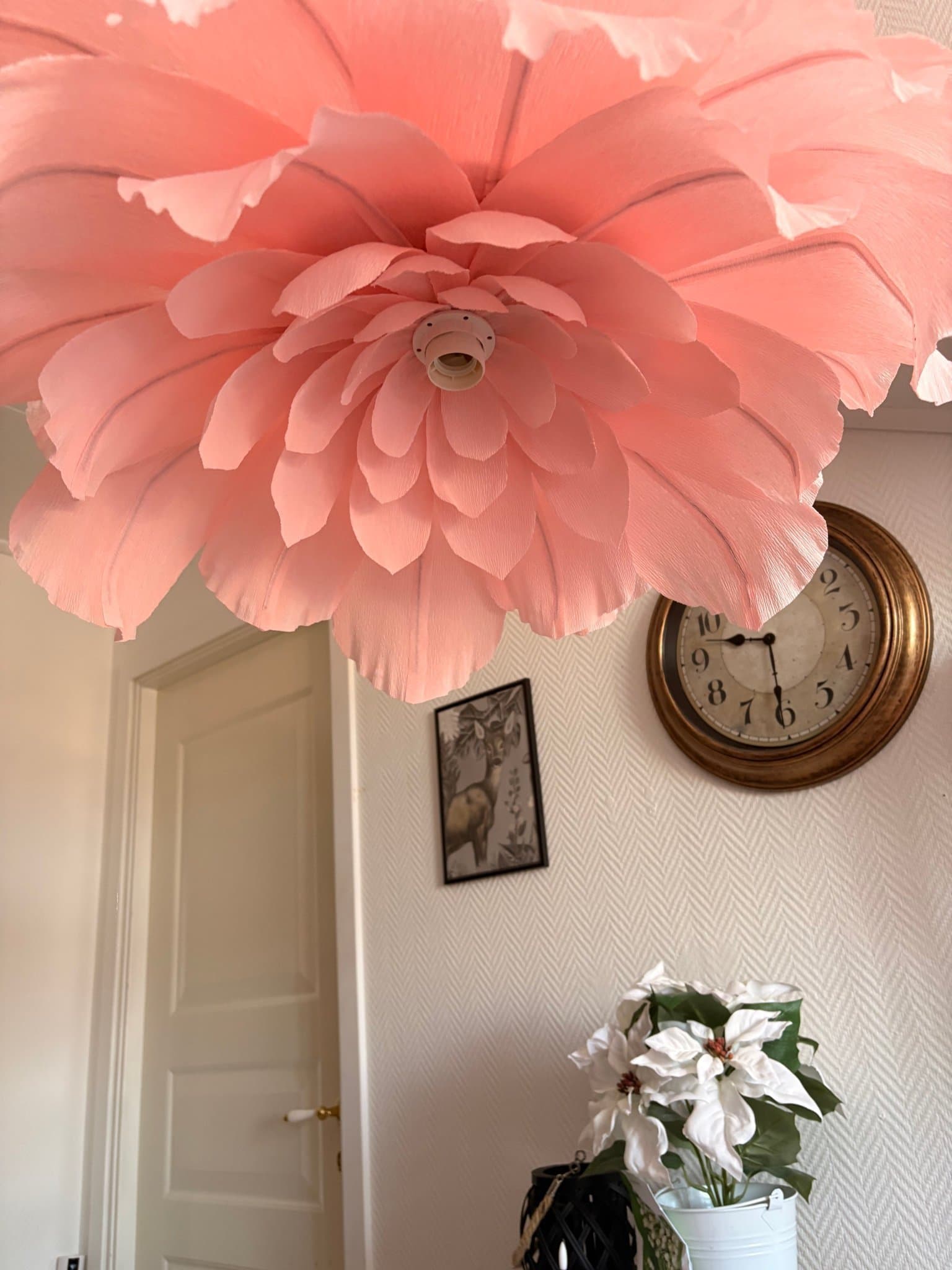 Somrig blomlampa ca 75cm