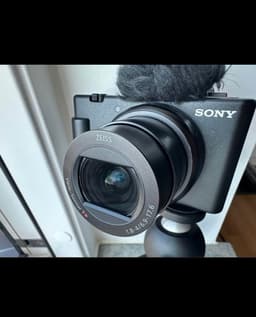 Sony zv1-m2, utmärkt kamera för point & shoot samt travel/ vlogg