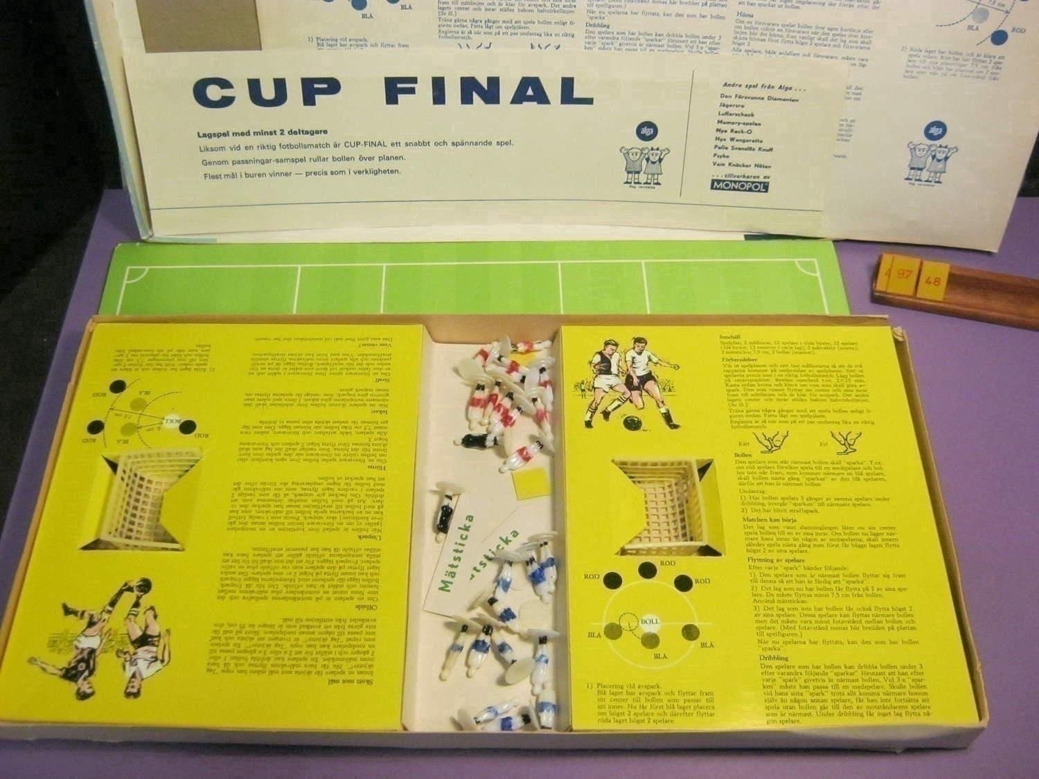 Cup Final, Äldre Alga blåstrip