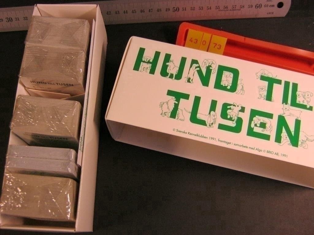 Hund till Tusen, Sv Kennelklubben / Alga/Brio, som Nytt, Kpl
